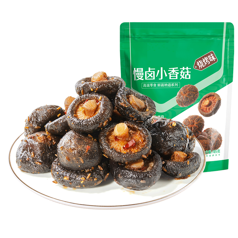 바베큐 맛의 표고버섯 수육(Grilled marinated mushrooms)3*105g