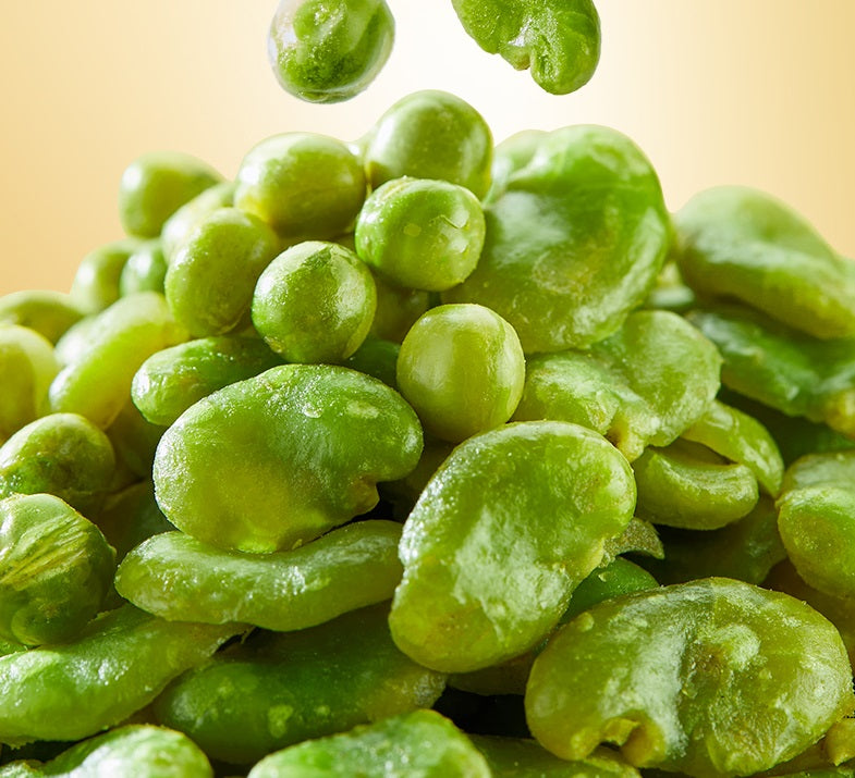 바삭한 잠두+완두콩 간식(Crispy broad bean and pea snacks)3*158kg