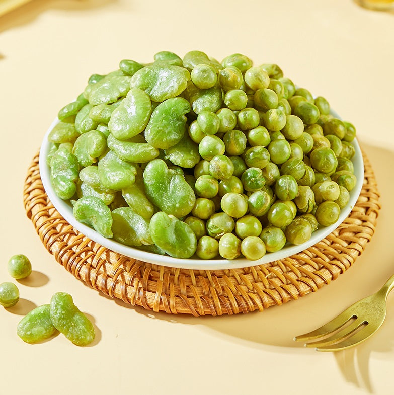 바삭한 잠두+완두콩 간식(Crispy broad bean and pea snacks)3*158kg