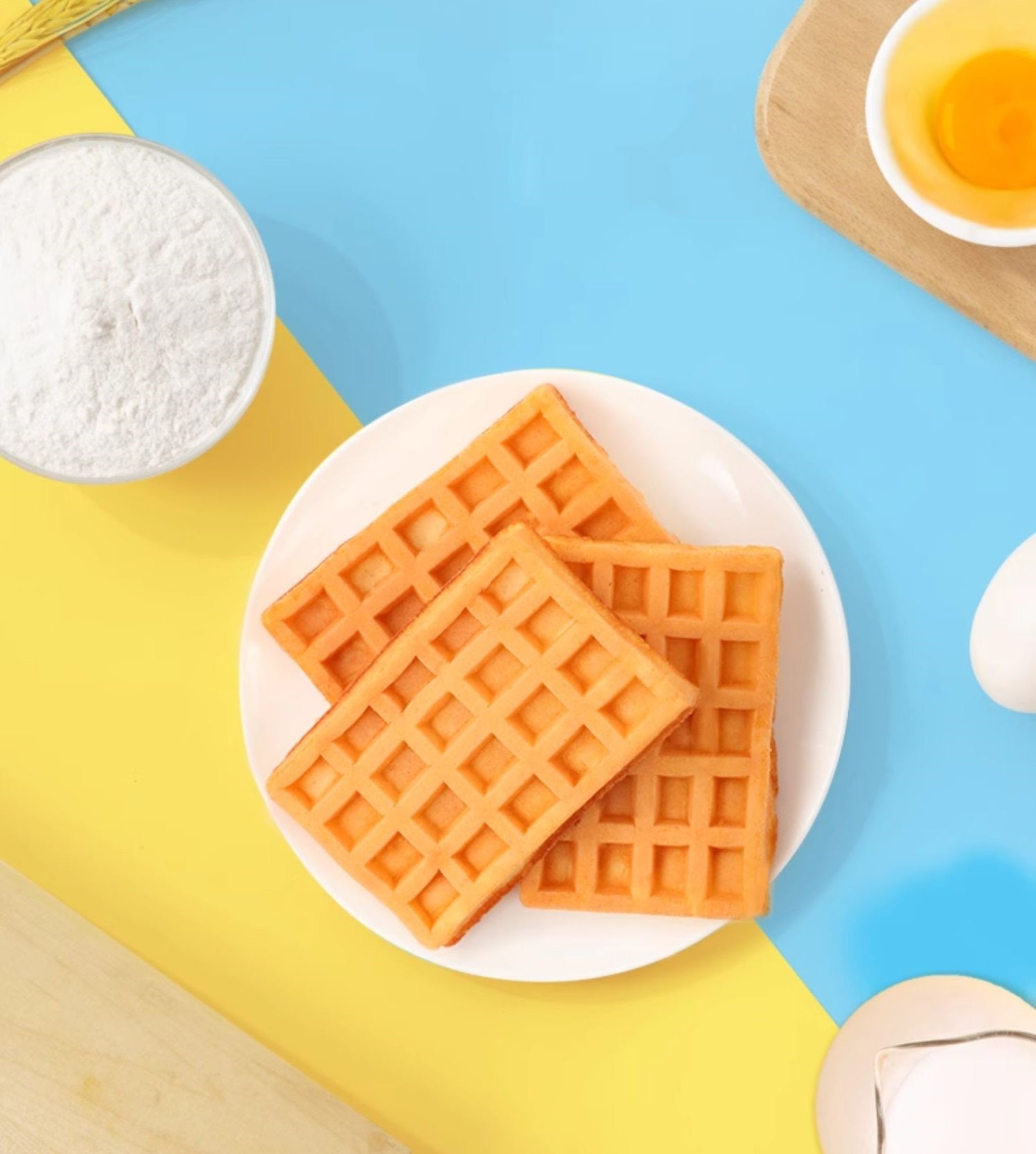 와플(Waffle)1*1000g/약 32~35개(구체적인 수량은 실제 기준)