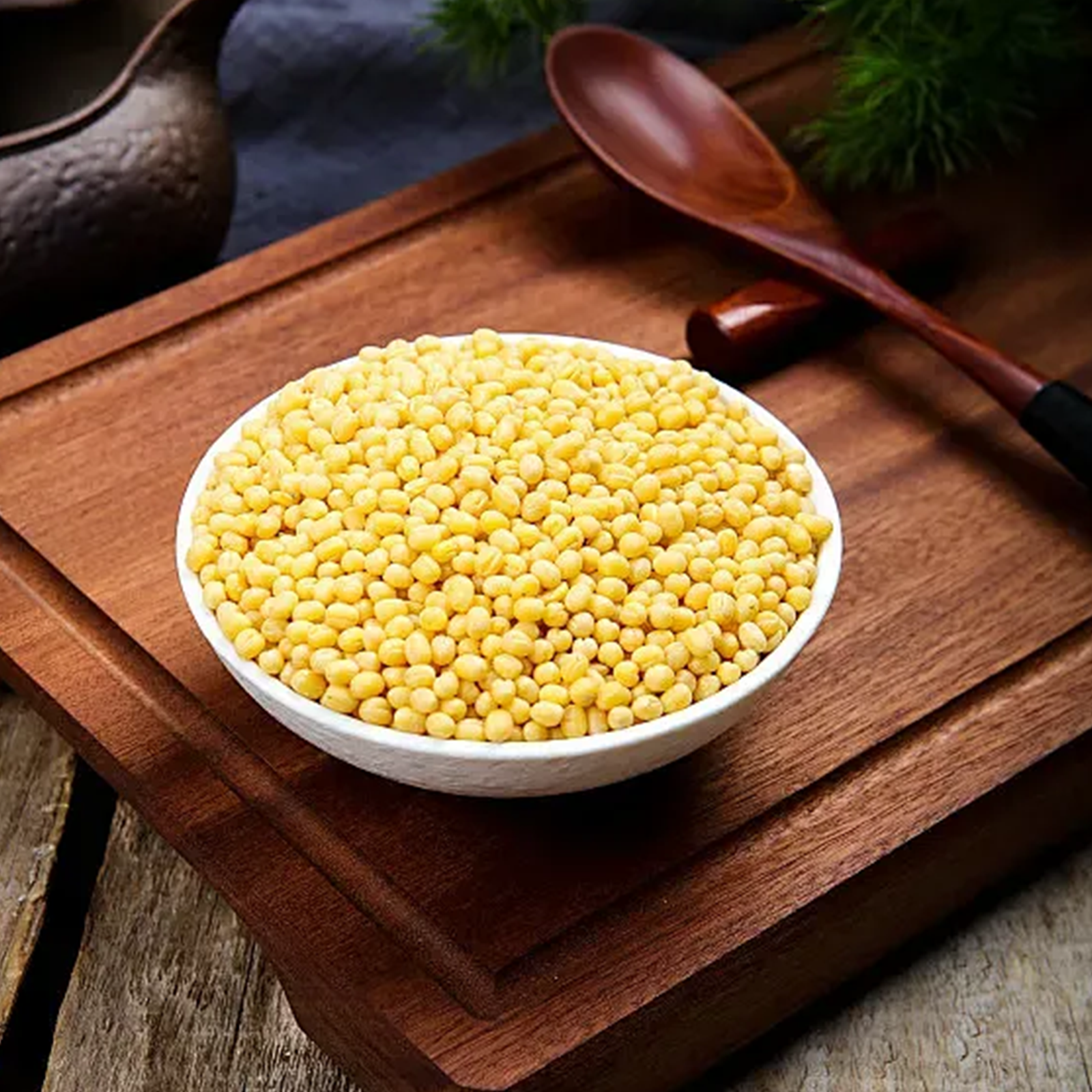 Antshoping 수입산 찐 껍질 벗긴 녹두 1kg*5개 (5kg) | 불림 생략 | 빈대떡 전용
